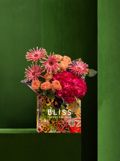 CHOCOLATE ORANGE GANACHE - BLISS POSIE BAG - BLISS FLOWER BOUTIQUE