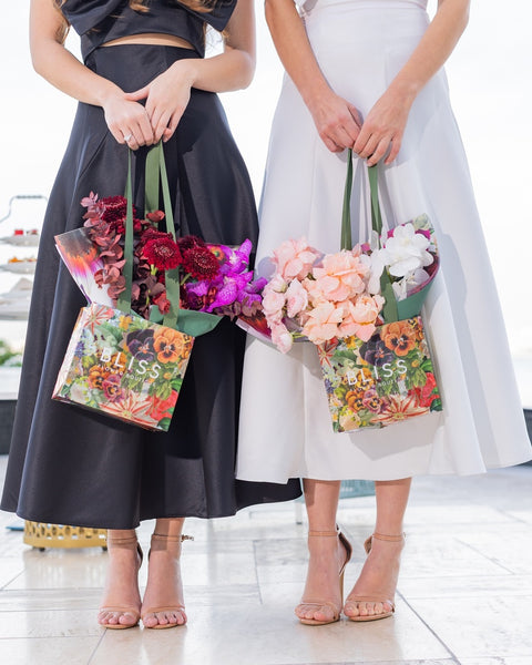 CORAL TUILE - BLISS POSIE BAG - BLISS FLOWER BOUTIQUE