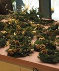 Christmas Pine Wreaths - BLISS FLOWER BOUTIQUE