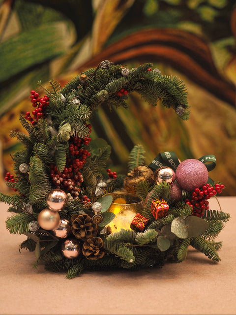 Christmas Cresent Glow Edition - BLISS FLOWER BOUTIQUE