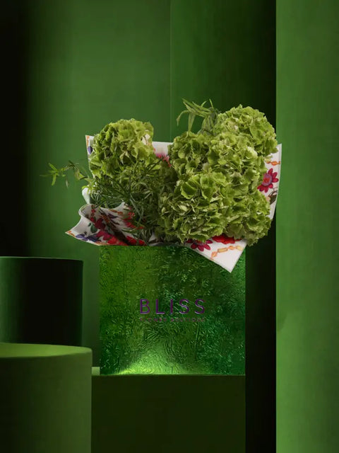COTTON CANDY ICE CREAM - GREEN - BLISS FLOWER BOUTIQUE