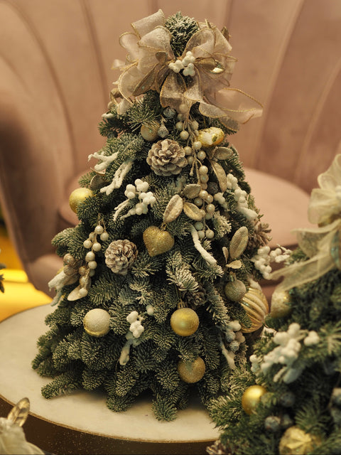 Frosted Christmas Tree - BLISS FLOWER BOUTIQUE